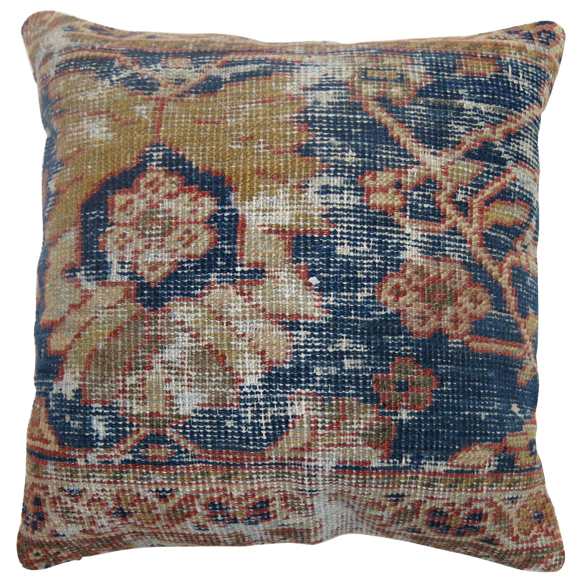 Shabby Chic Persian Sultanabad Rug Pillow