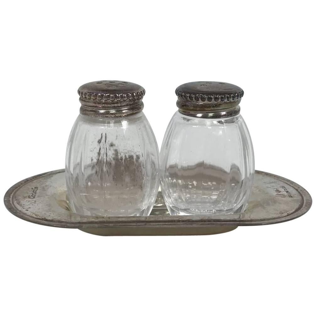 Christofle Salt and Pepper Shakers For Sale
