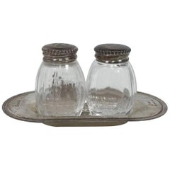 Christofle Salt and Pepper Shakers