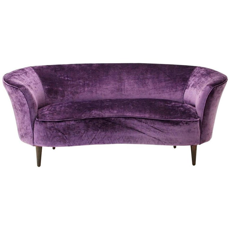 curved velvet sofa couch italian curved velvet sofa for sale at 1stdibs curved velvet sofa couch italian curved velvet sofa for sale at 1stdibs