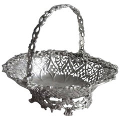 Early George III Cast Sweetmeat Basket