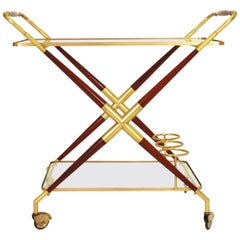 Vintage Serving Cart, Italy, 1950s