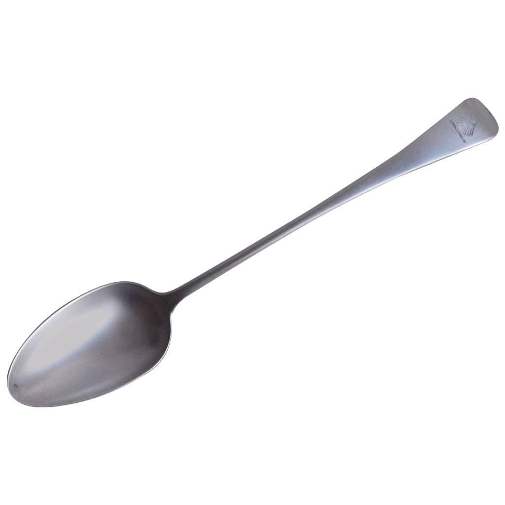 George III Old English Pattern Serving Spoon For Sale