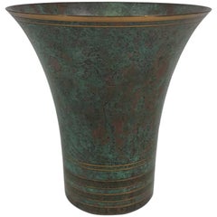 Carl Sorensen Bronze Vase