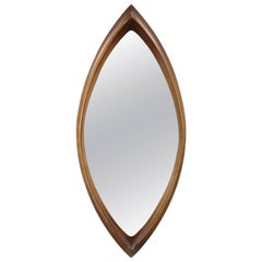 Vintage Modern Mirror with Eye Shape Design Made by the Syroco Co