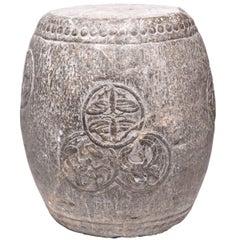 Chinese Charm Stone Drum 2