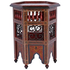 Exotic Moroccan Drink Stand or Side Table