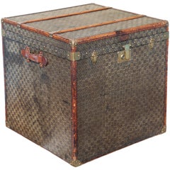 Superior Louis Vuitton Style Antique Trunk