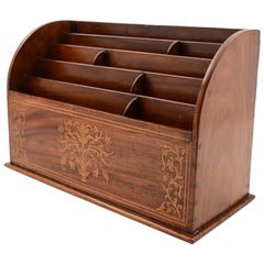 Antique Dutch Walnut Document Box, circa 1900