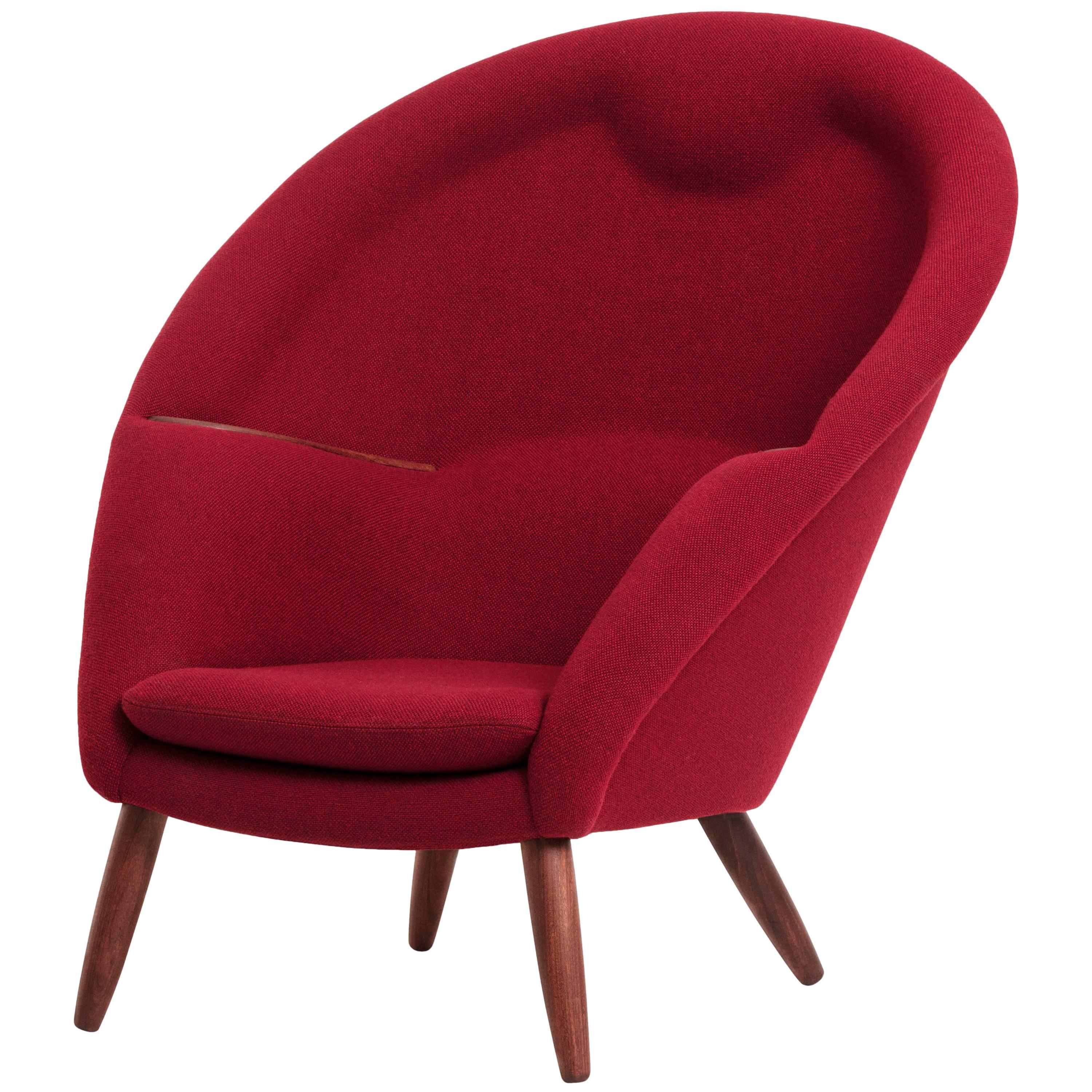 Lounge Chair Designed by Nanna and Jørgen Ditzel in 1956, Danish Produced 1950s For Sale