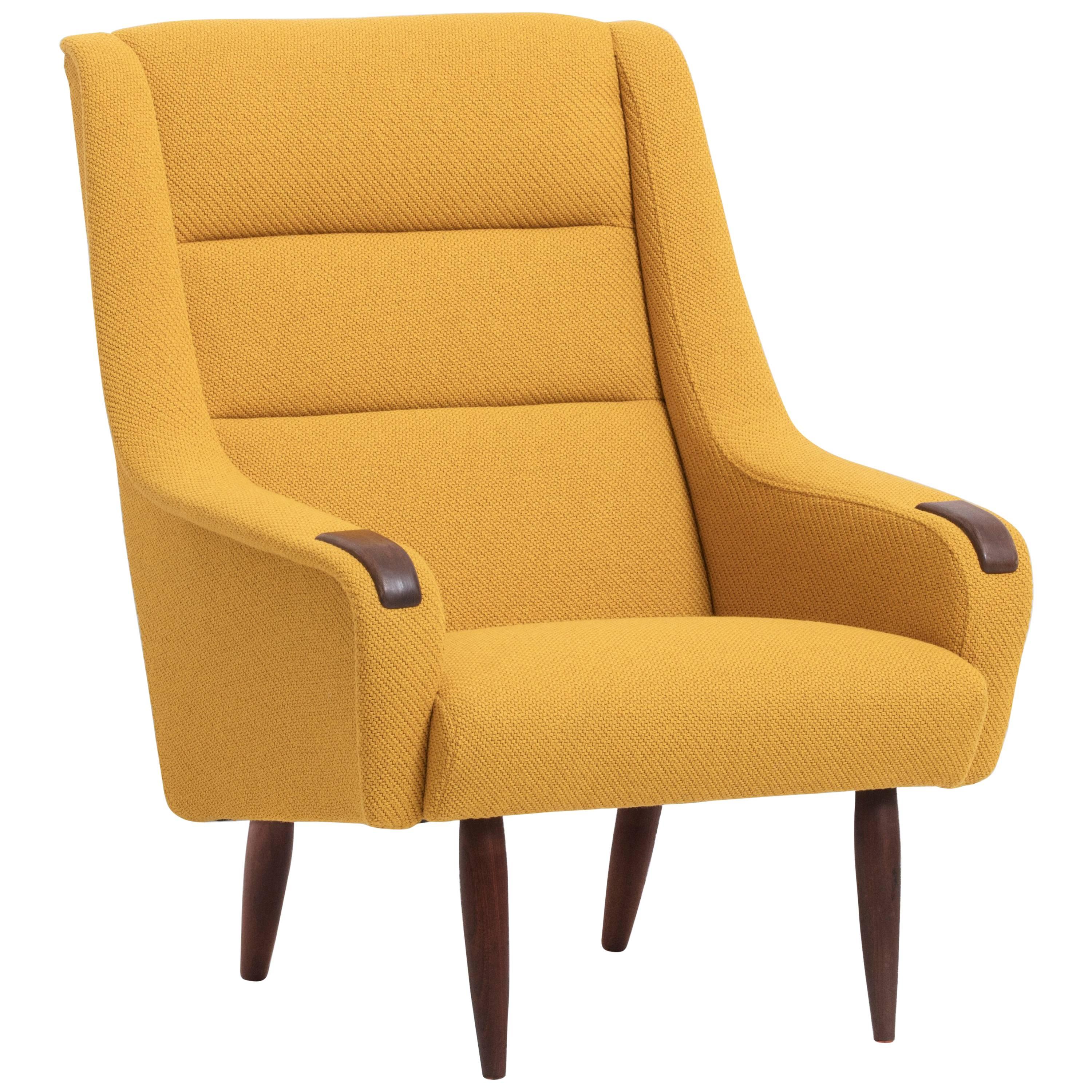 Danish Produced Lounge Chair, 1950s For Sale