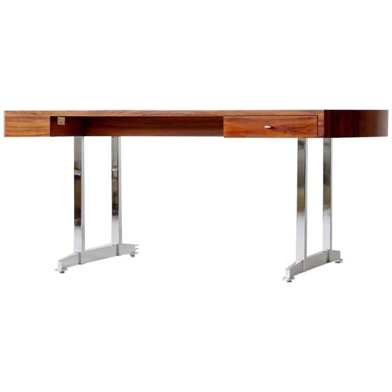 Luxury Executive Desk Table Scandinavian Modern, Midcentury