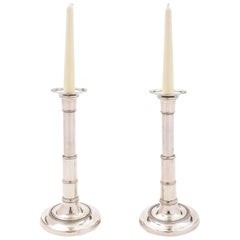 Pair of Victorian Telescopic Candlesticks, circa 1840