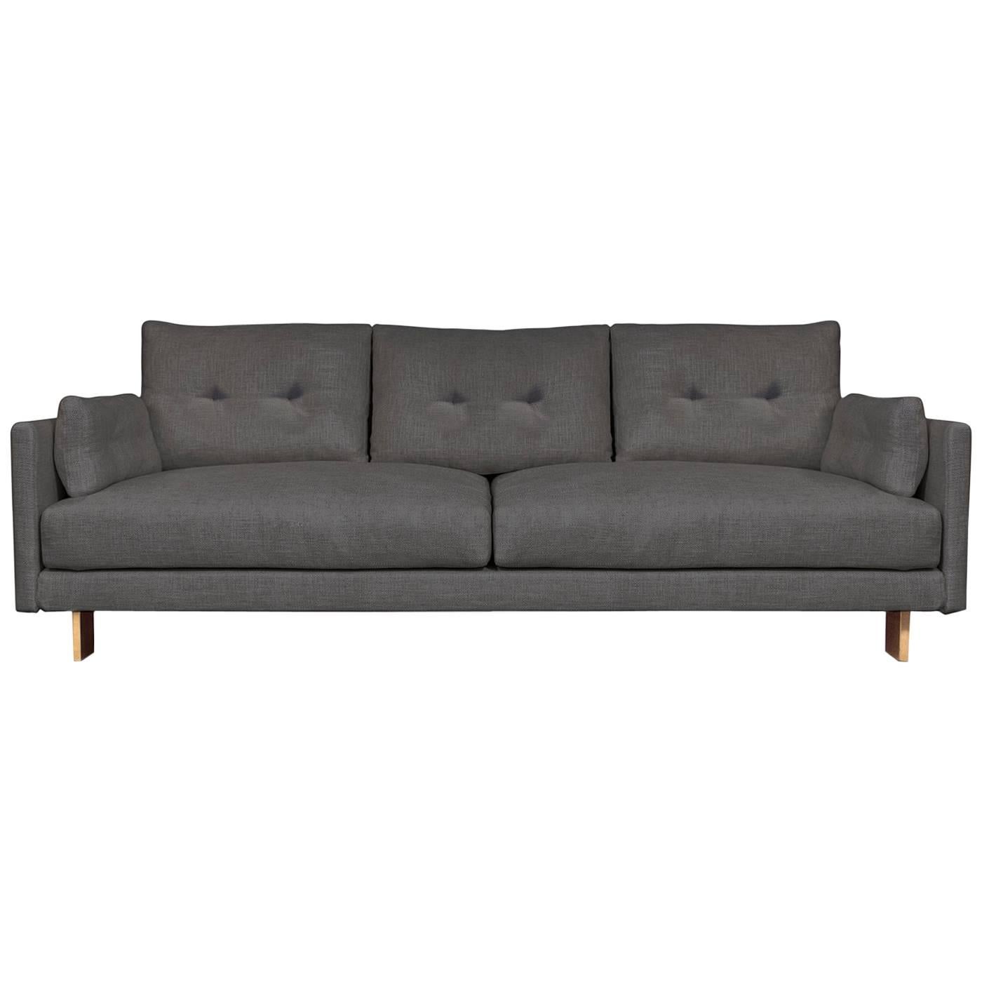 Malibu Sofa in Charcoal Bouclé 