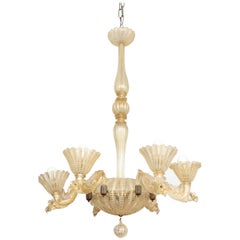 Barovier & Toso Chandelier Made in Venice, 1935