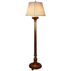 Spanish Giltwood Floor Lamp