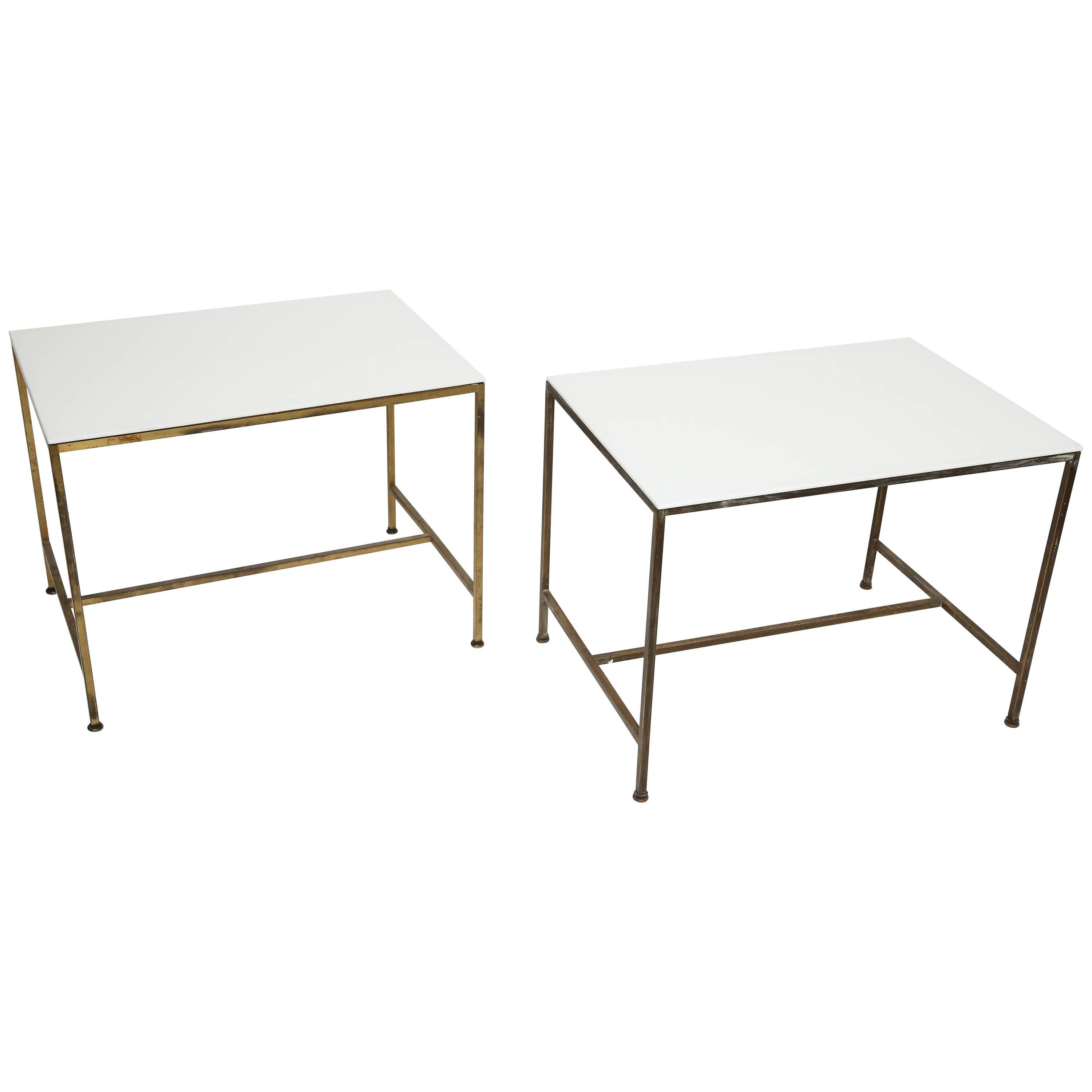 Paul Mccobb Directional Glass Tables For Sale
