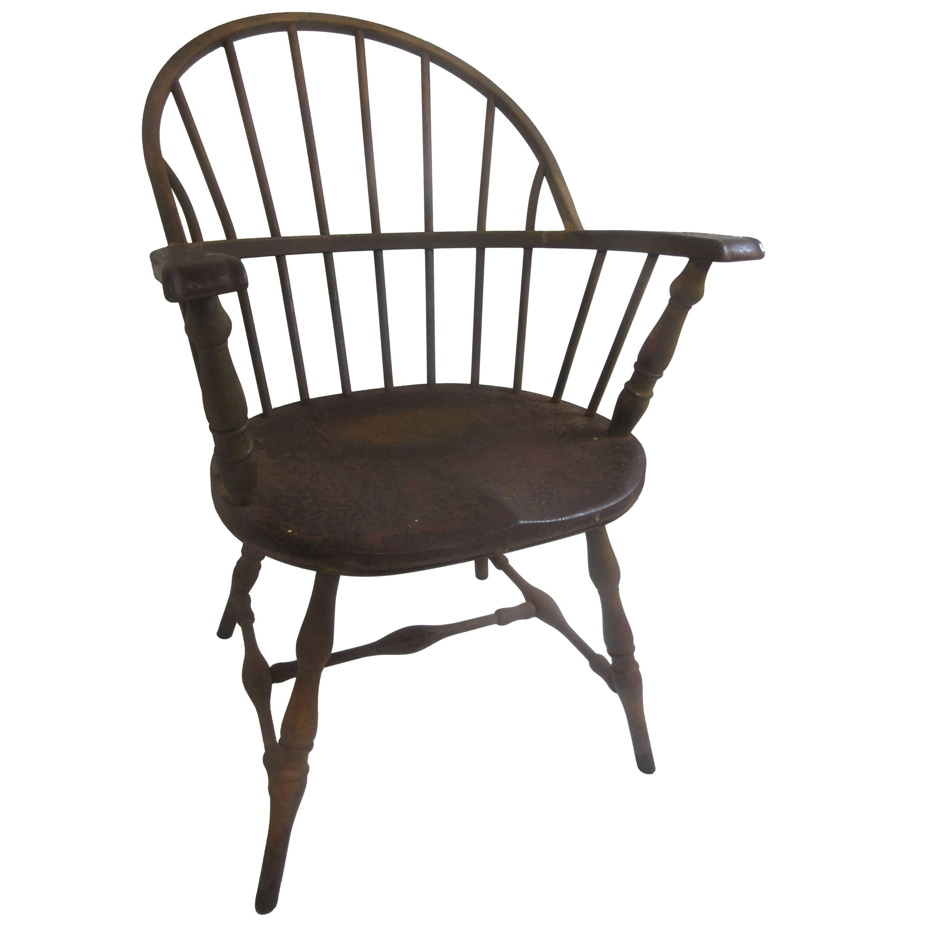 Windsor Chair from Philadelphia Library in Steel by Canton Art Metal Company