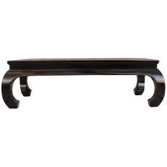 Fine Black Lacquer Low Table