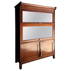 Antique Bookcase Gunn GRM Cabinet