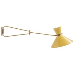 Large Wall Light in the Style of Pierre Guariche French Sconce