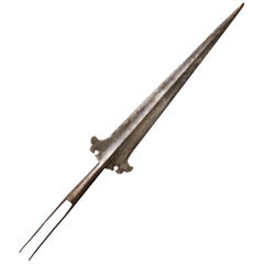 French Military Partisan/Halberd Polearm