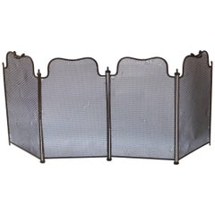 19th Century French Fireplace Screen