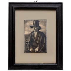 José Ortiz Echagüe Photography "Lino Dressed in Mourning in Orio", 1932