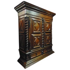 Antique Armoire Diamond Point, circa 1770