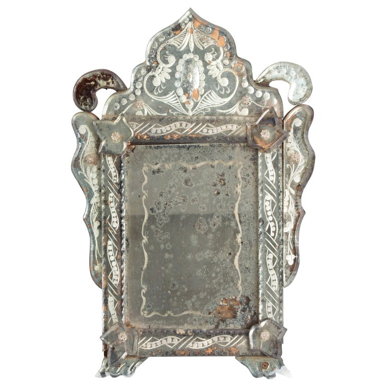 Vintage Italian Mirror For Sale at 1stDibs