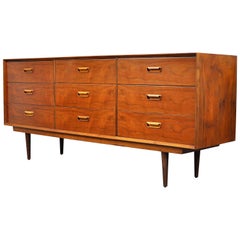 Arne Wahl Iversen Rosewood Triple Dresser