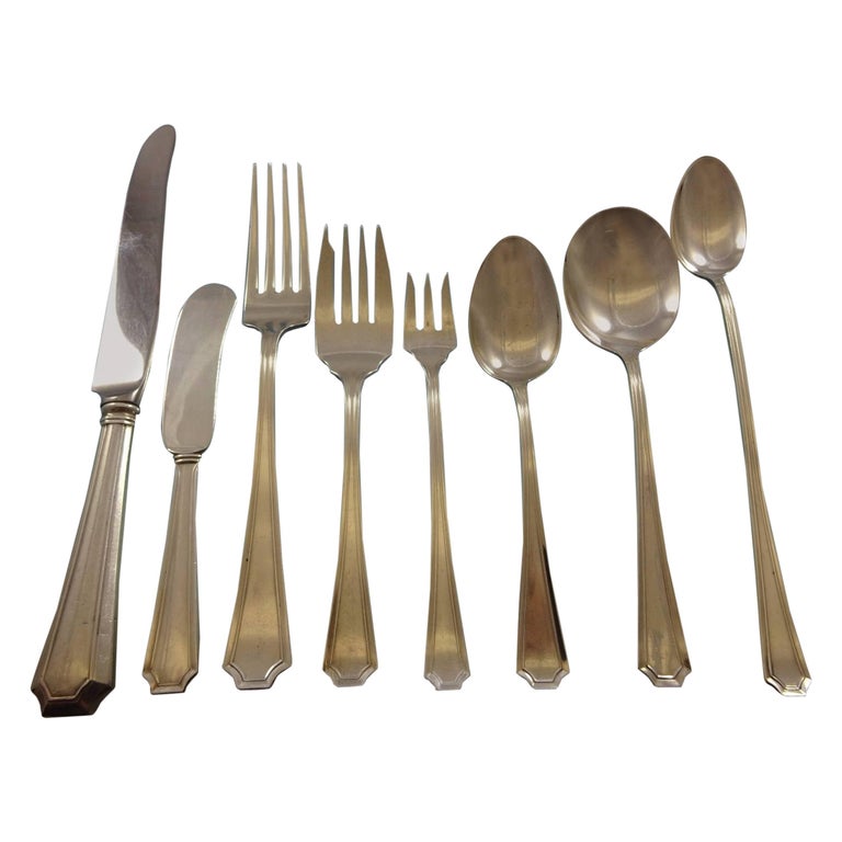 Fairfax by Durgin-Gorham Sterling Silver Flatware Service for 6 Set 53  Pieces For Sale at 1stDibs | gorham fairfax sterling silver, fairfax  sterling silver flatware, fairfax sterling flatware