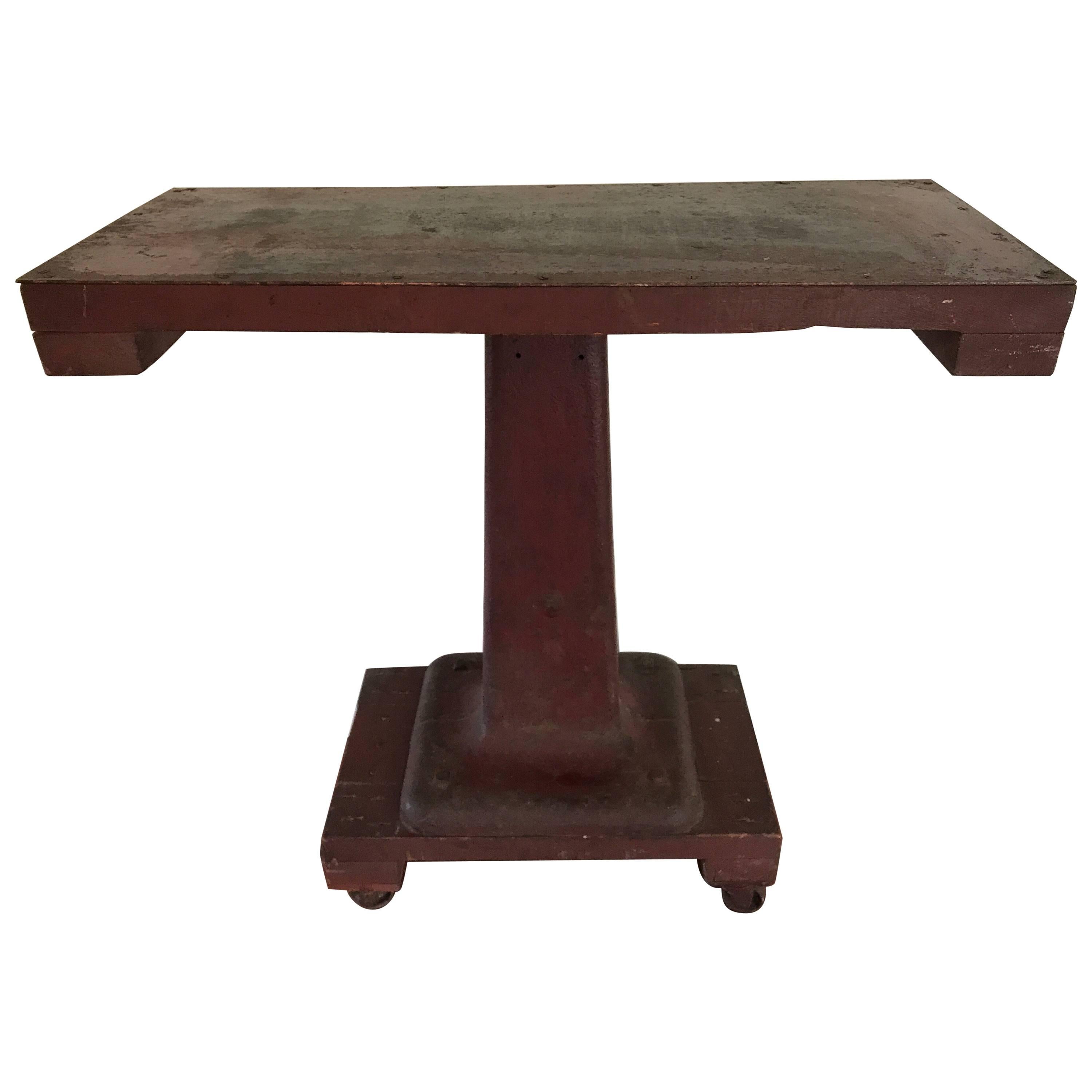 Industrial Steel Empire Style Console Table