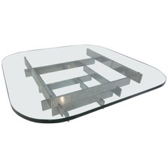 Paul Mayen Chrome Stacked Coffee Table 12