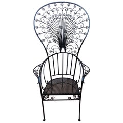 Peacock "Salterini" Patio Chair by Florentine Craft Studio