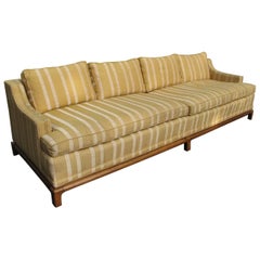 Striped Cotton Silk Century Sofa