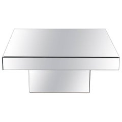 Modern-Style Mirrored Coffee Table