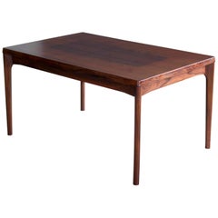 Henning Kjaernulf Midcentury Danish Rosewood Dining Table for Vejle Stolefabrik