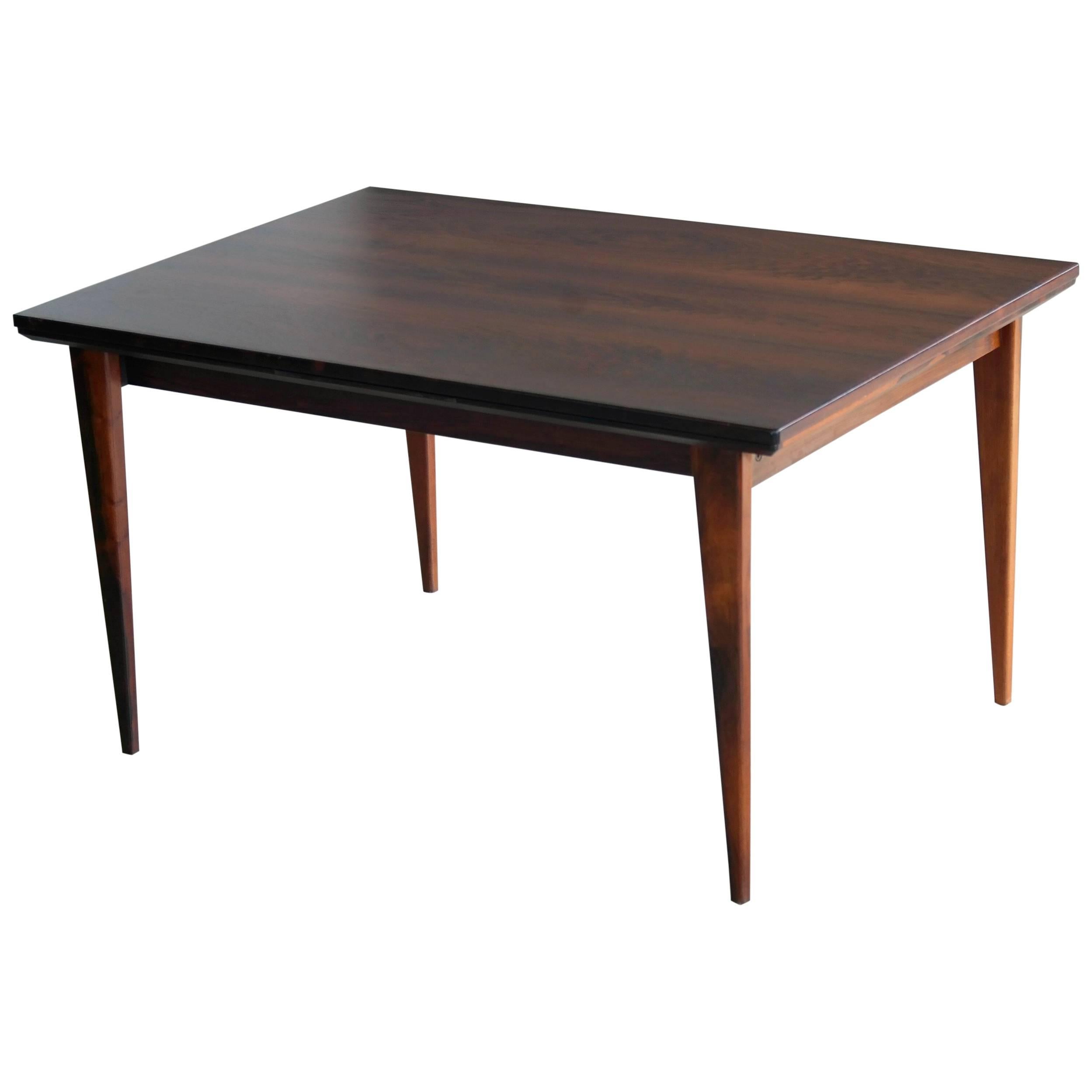 Danish Rosewood Extension Dining Table by Gudme Mobelfabrik