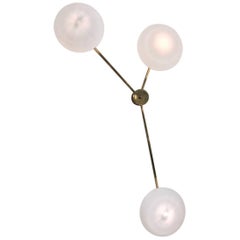 Beautiful Italian Angelo Lelli Style Ceiling Light