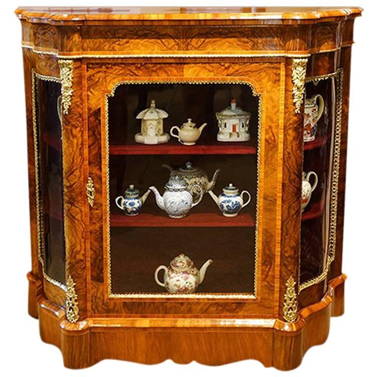 victorian walnut side cabinet for sale at 1stdibs