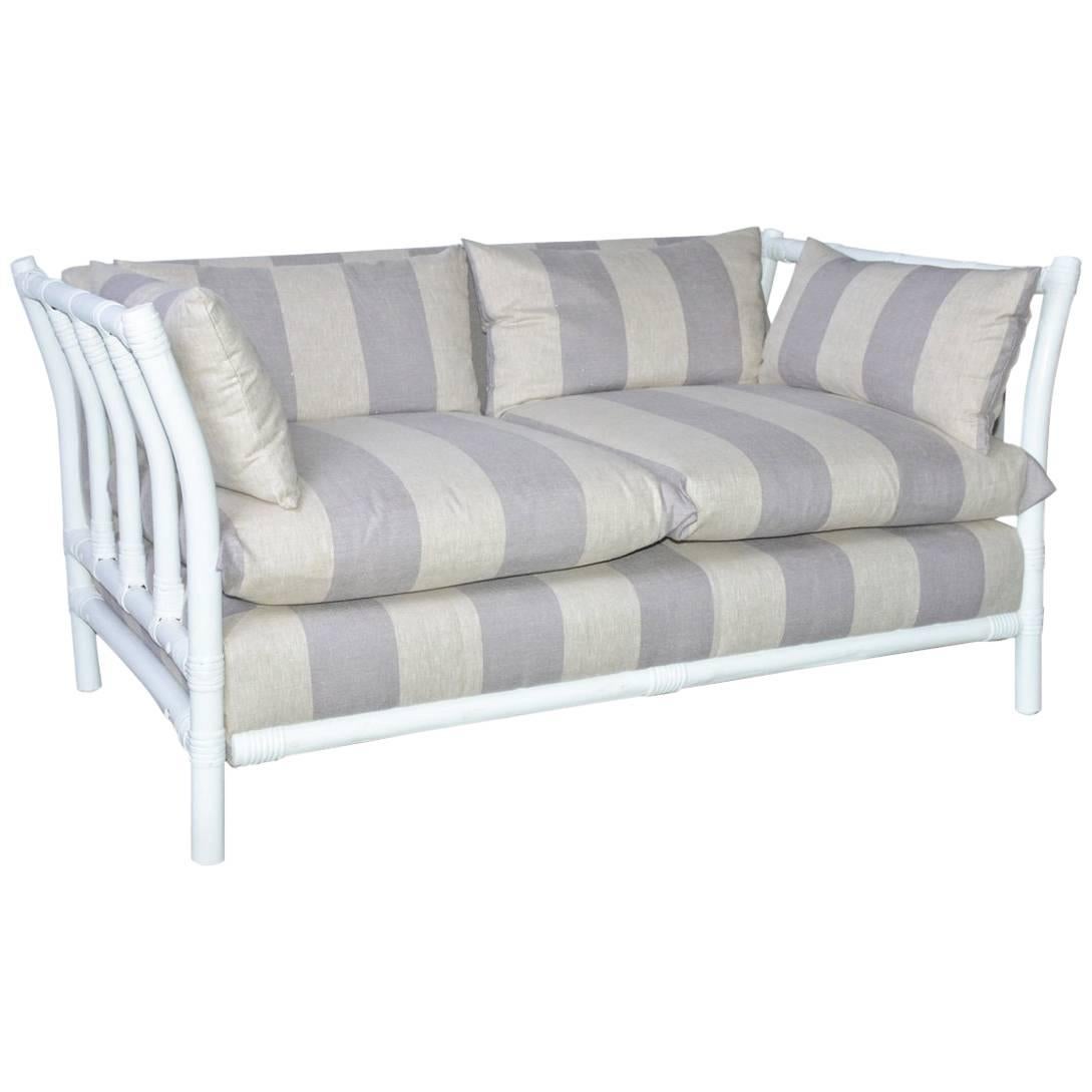 Slipcovered Curved Sofa at 1stDibs slipcover for curved sofa, curved