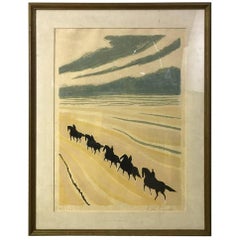 Andre Brasilier Limited Edition Signed Lithograph