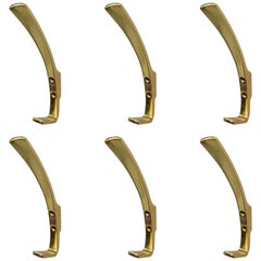 Vintage Coat Wall Hooks by Hertha Baller