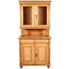 Small Continental European Pine Buffet, circa 1890