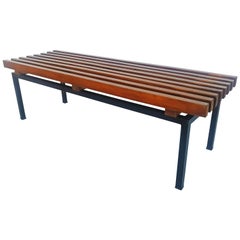 Charlotte Perriand Style Bench, circa 1960