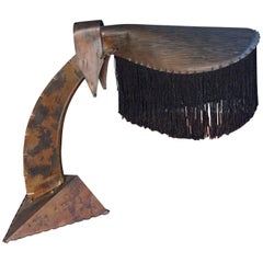 Antique Arts and Crafts Copper Table Lamp or Desk Lamp Attr. to Conrad Fehn