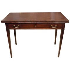 George II/III Period Cuban Mahogany Tea Table