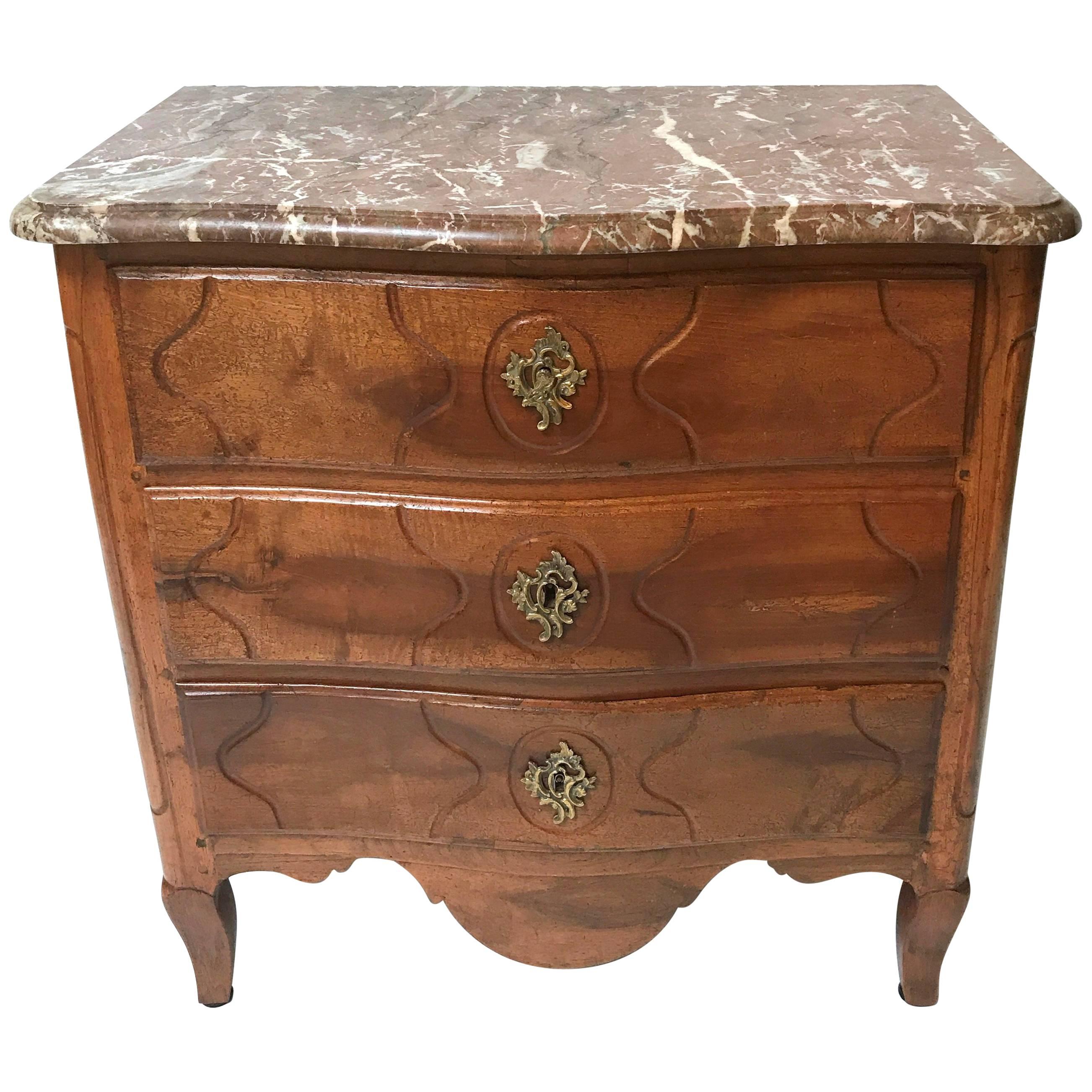 Period Louis XV French Petite Commode For Sale