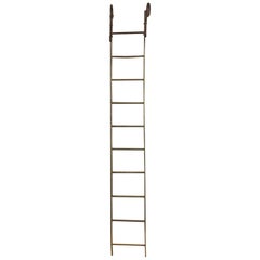 Industrial Metal Ladder, France, 1920s